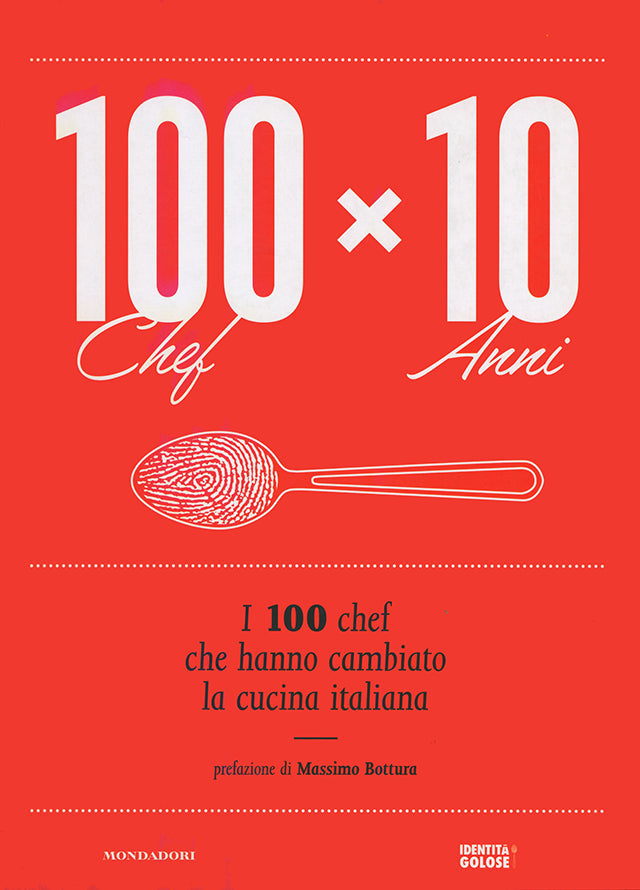 100 chef x 10 anni (イタリア) 傷みあり