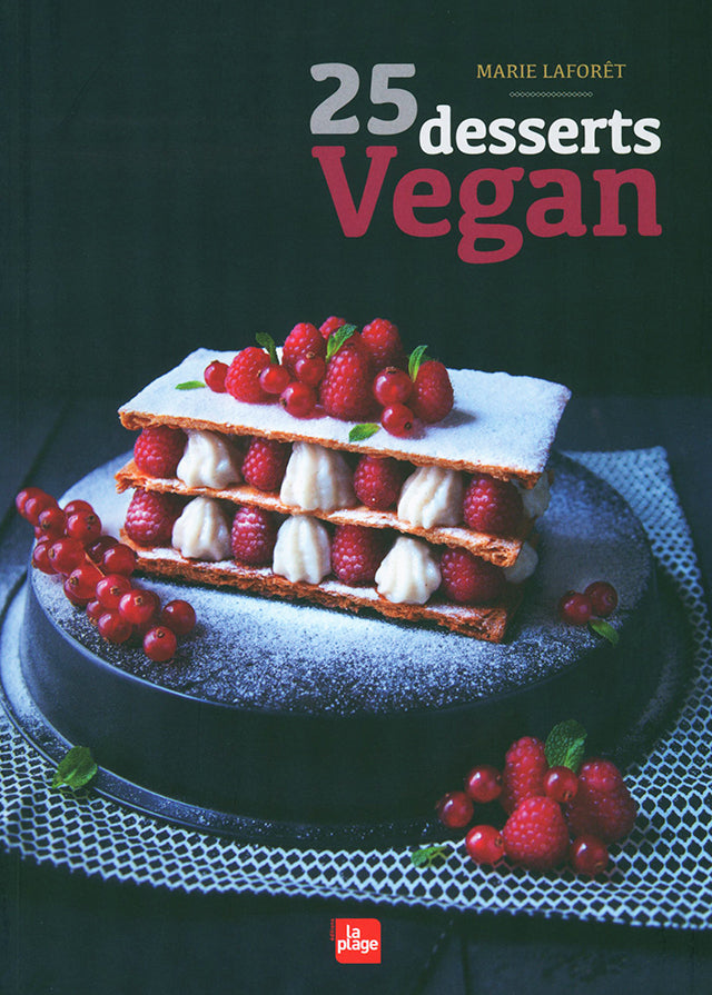 25 desserts vegan (フランス)