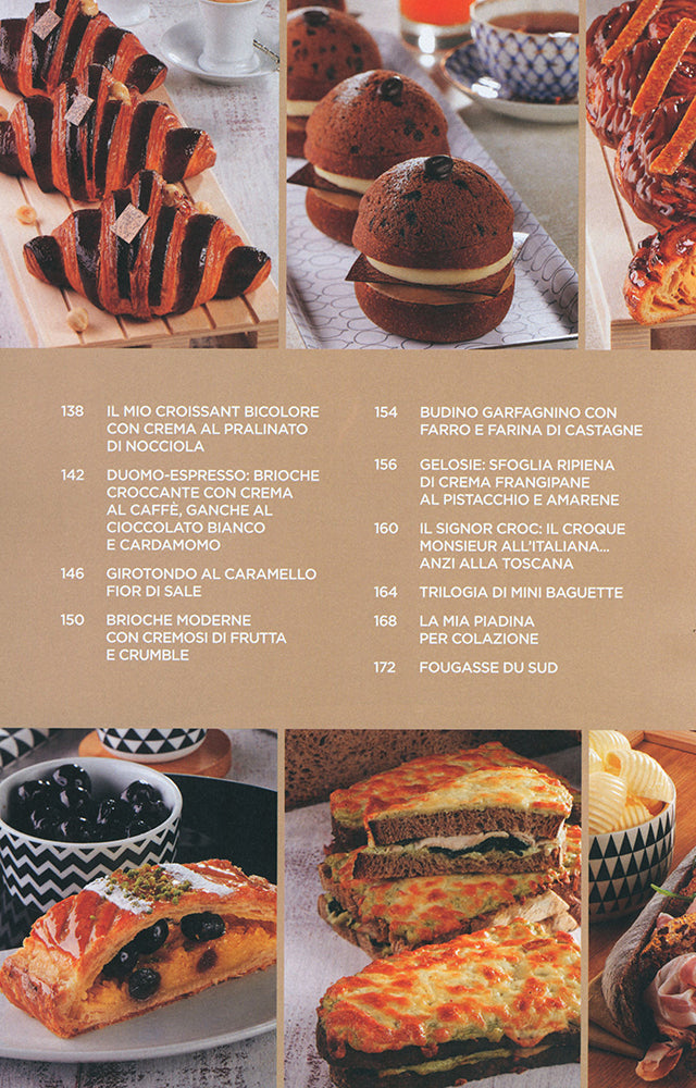 A COLAZIONE Proposte d'autore dolci e salate dai croissant alle frolle (イタリア)