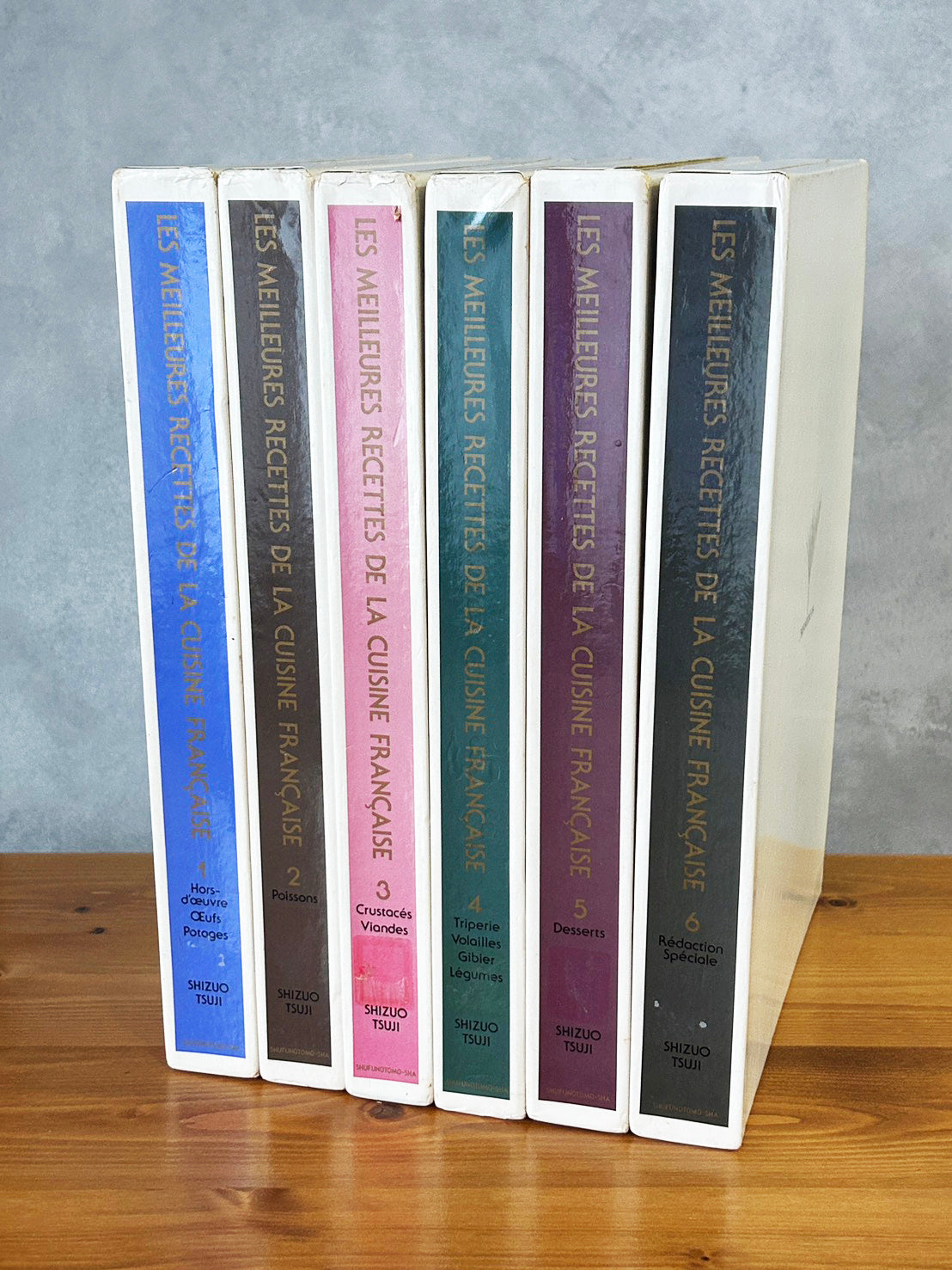 定本 現代フランス料理技法 全6巻 : 辻 静雄 – CHEF'S LIBRARY