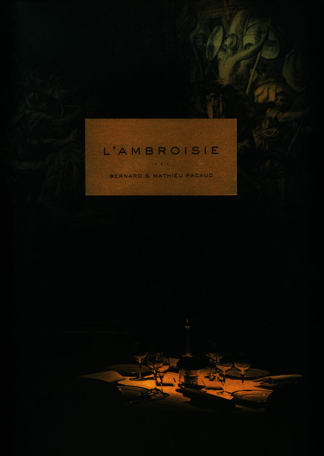 L'AMBROISIE : Bernard Pacaud (フランス・パリ)  絶版　中古