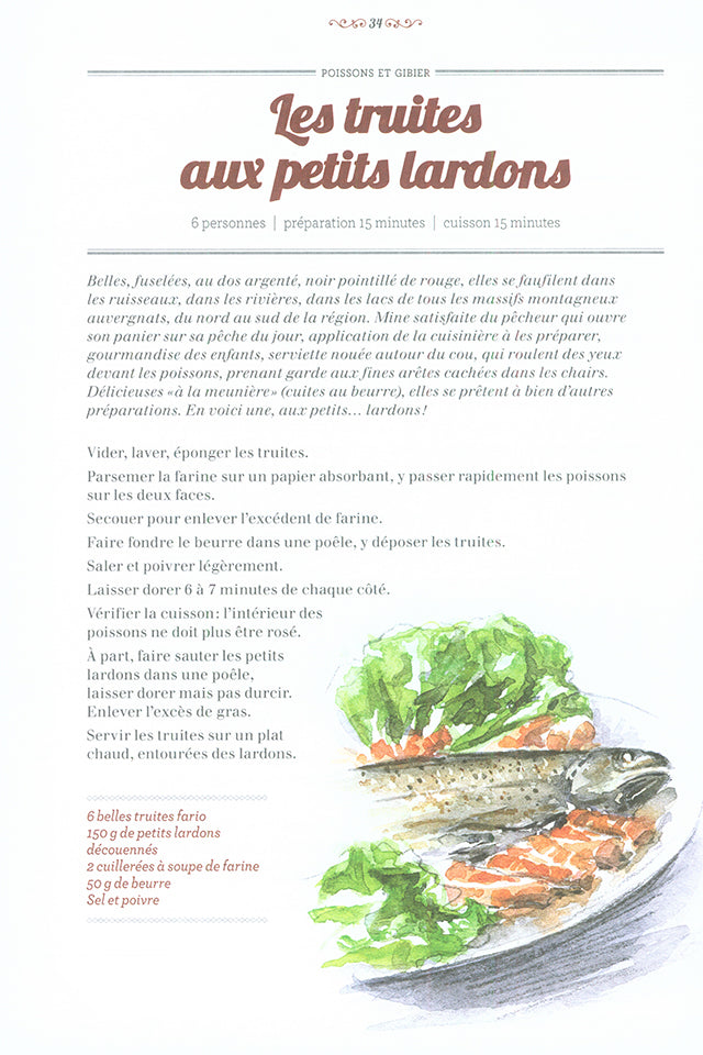 La bonne cuisine auvergnate (フランス・オーベルニュ)