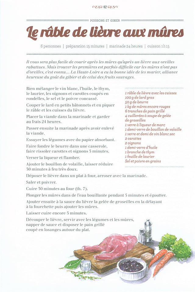 La bonne cuisine auvergnate (フランス・オーベルニュ)