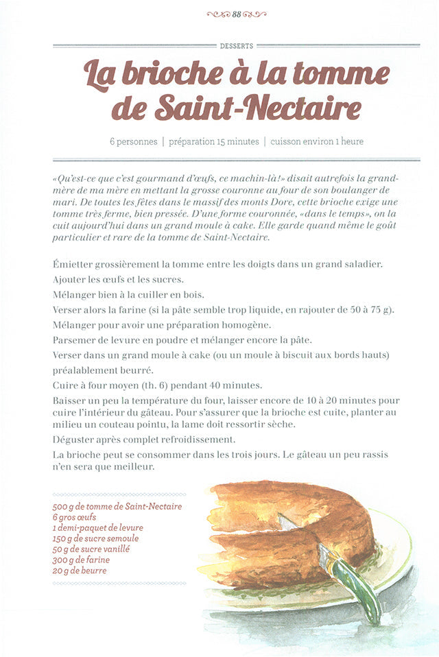 La bonne cuisine auvergnate (フランス・オーベルニュ)