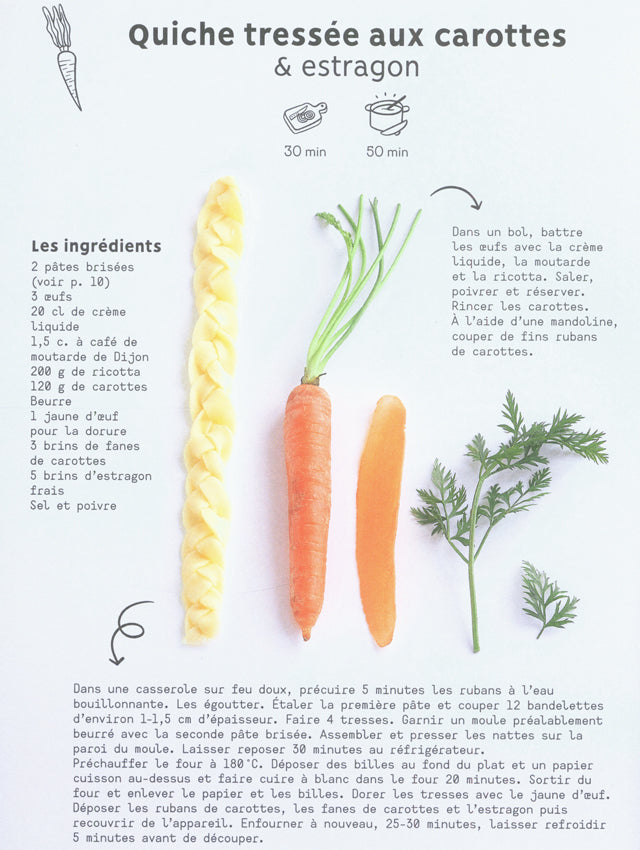 cake &amp; quiches presque zero dechet (フランス)