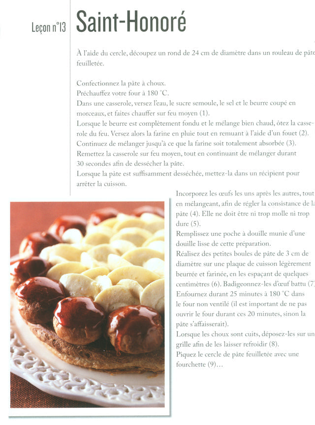 LECON PATISSERIE  LES GATEAUX CLASSIQUES (フランス)