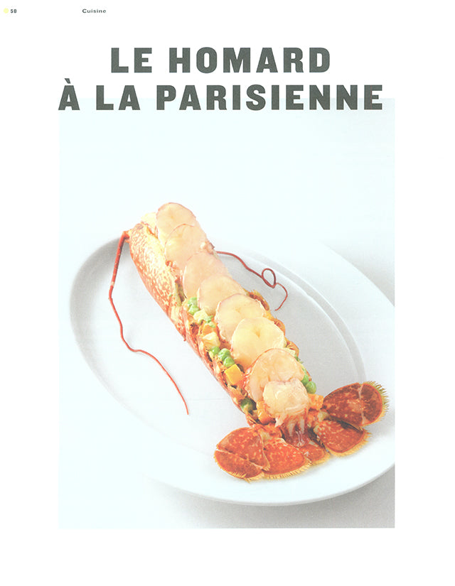 CUISINE Lecons en pas a pas : Guillaume Gomez (フランス パリ)