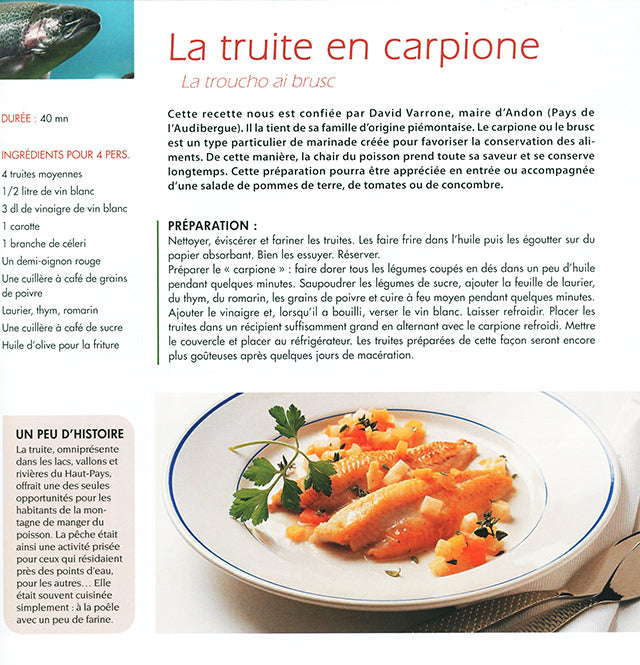 La cuisine du Haut-Pays nicois (フランス　オート=ペイ・ニソワ)