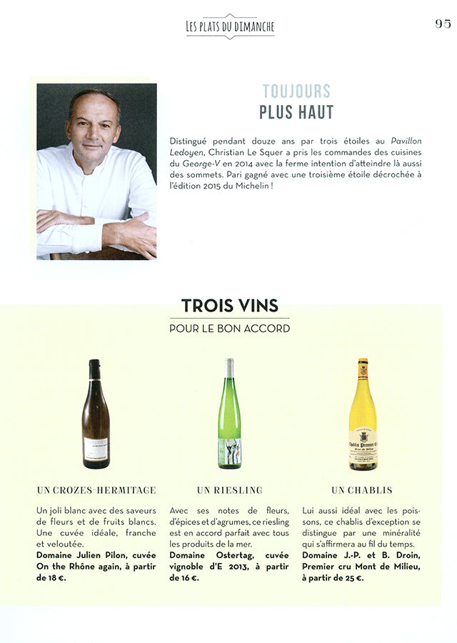DIMANCHE des CHEFS (フランス)