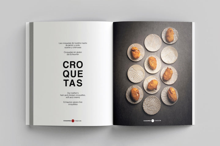 Echaurren Cronica y cocina de una familia (スペイン・リオハ)　英語併記