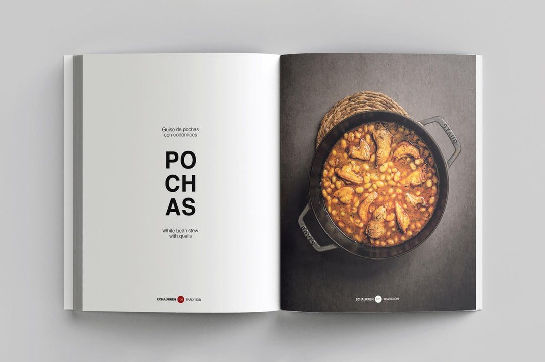 Echaurren Cronica y cocina de una familia (スペイン・リオハ)　英語併記