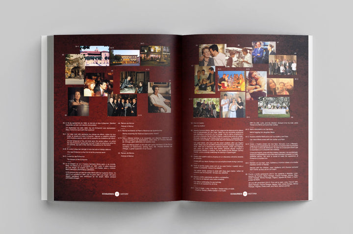 Echaurren Cronica y cocina de una familia (スペイン・リオハ)　英語併記