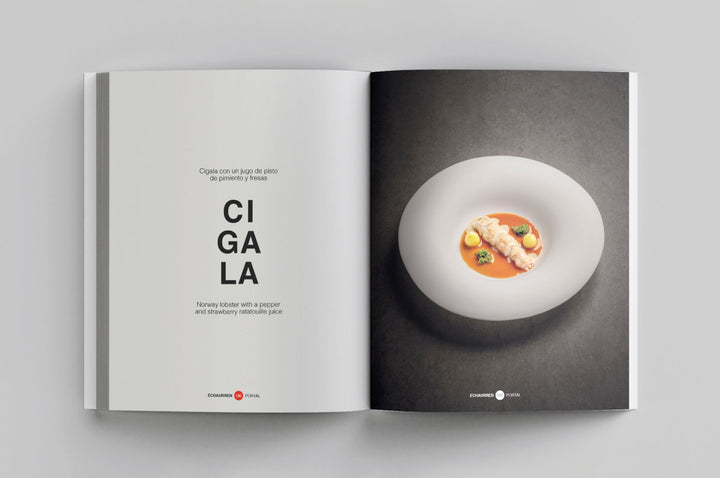 Echaurren Cronica y cocina de una familia (スペイン・リオハ)　英語併記