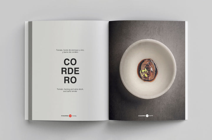 Echaurren Cronica y cocina de una familia (スペイン・リオハ)　英語併記