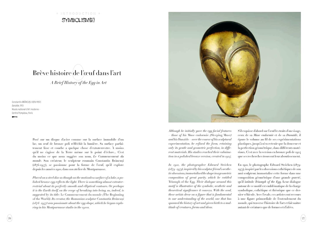 Eggxtraordinaire : Frederic Bau　英語併記