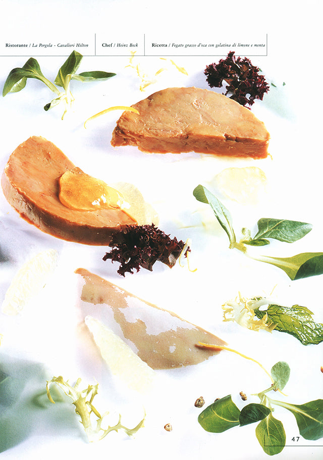 Foie gras, caviale, salmone &amp; oca interpretati da 31 grandi chefs (イタリア)