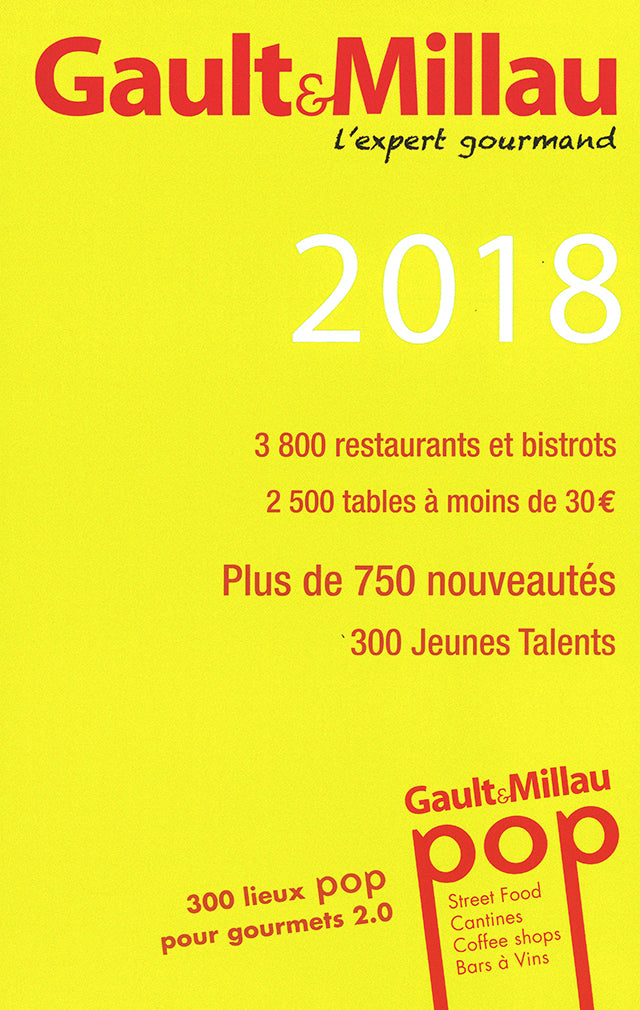 Gault &amp; Millau 2018 (フランス)