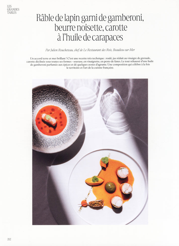 Les grandes tables de la Côte d'Azur : Fou de Cuisine (フランス　コート・ダジュール)