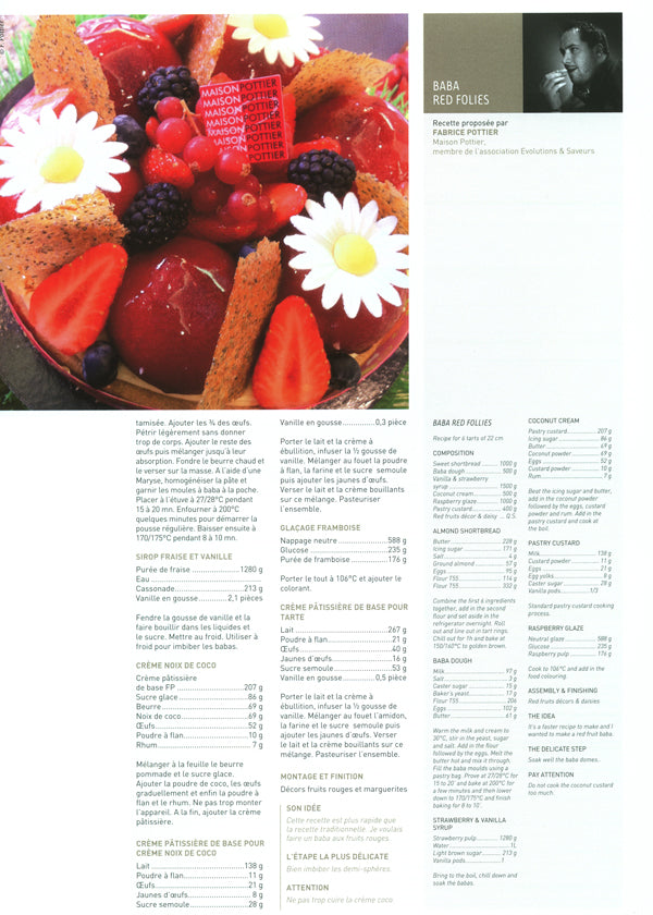 LE CAHIER DE RECETTES 2014 : Le Journal du Patissier