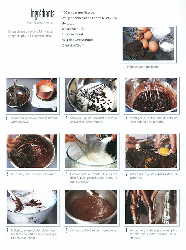 LECON PATISSERIE LES CHOCOLAT ET PETIT BOUCHEES (フランス)
