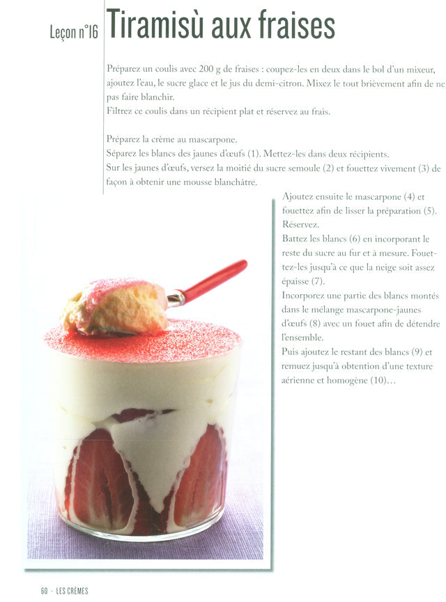 LECON PATISSERIE  LES CREMES (フランス)