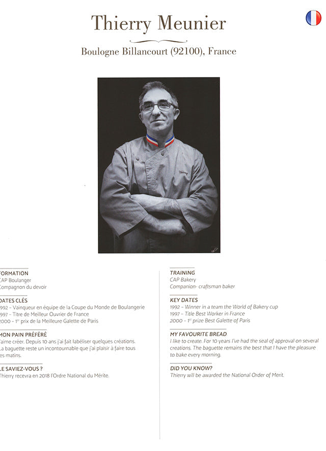 RESPECTUS PANIS (フランス) 英語併記 – CHEF'S LIBRARY