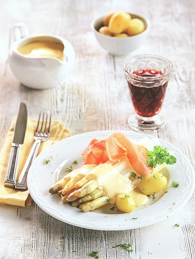 Spargel　mit frischen neuen Rezepten  （ドイツ）