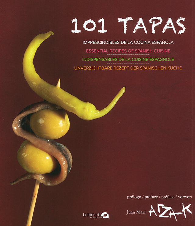 101 TAPAS IMPRESCINDIBLE DE LA COCINA ESPANOLA (スペイン) 傷みあり