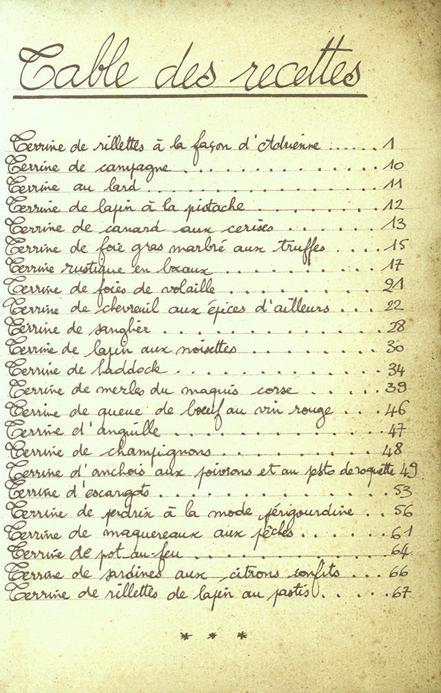 Terrines et Pates edition STEPHANE BACHES (フランス)