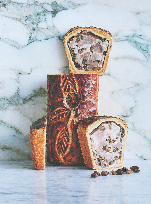 TERRINES FEUILLETES &amp; PATES CROUTE avec des Legumes (フランス・パリ)