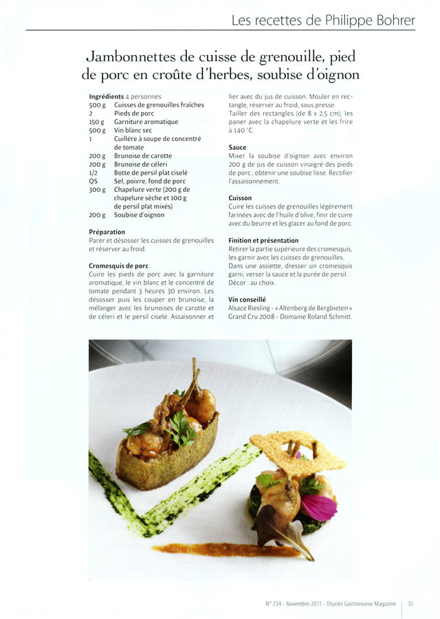 THURIES GASTRONOMIE 　n’234