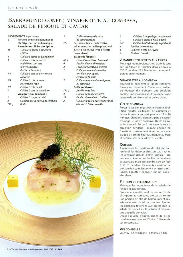 THURIES GASTRONOMIE 　n’248