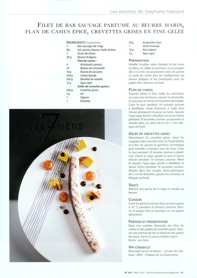 THURIES GASTRONOMIE 　n’257