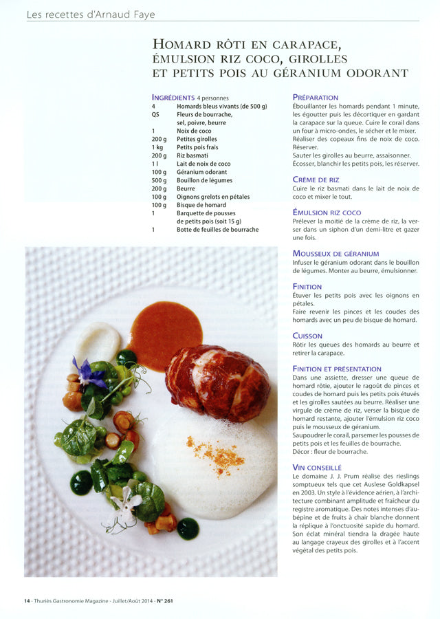 THURIES GASTRONOMIE 　n’261