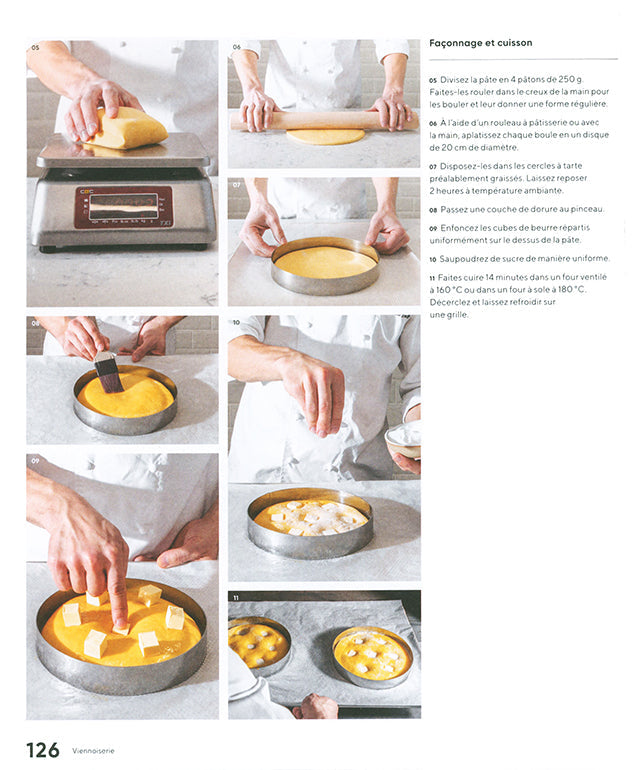 Viennoiserie, Lecons en pas a pas : Cyrille Van der Stuyft (フランス)
