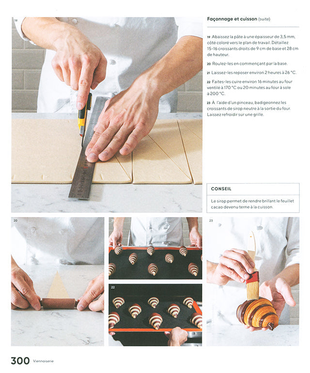 Viennoiserie, Lecons en pas a pas : Cyrille Van der Stuyft (フランス)