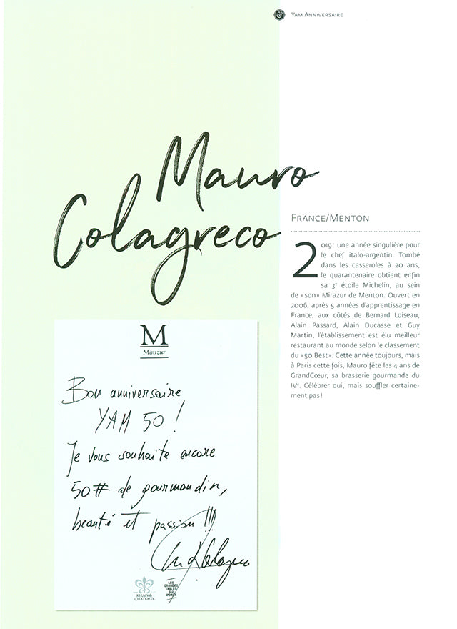 YAM le magazine des chefs HORS SERIE 50